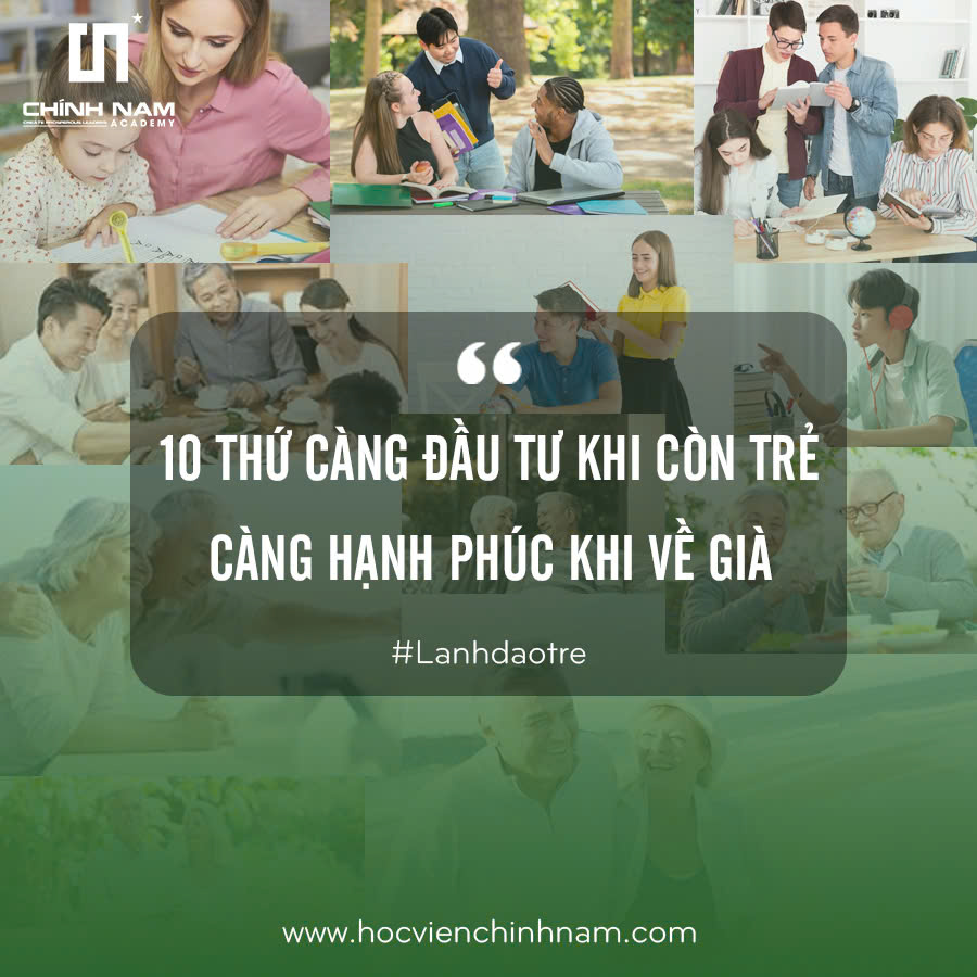 10 KHOẢN ĐẦU TƯ VÀNG CỦA TUỔI TRẺ GIÚP CÀNG HẠNH PHÚC VỀ SAU