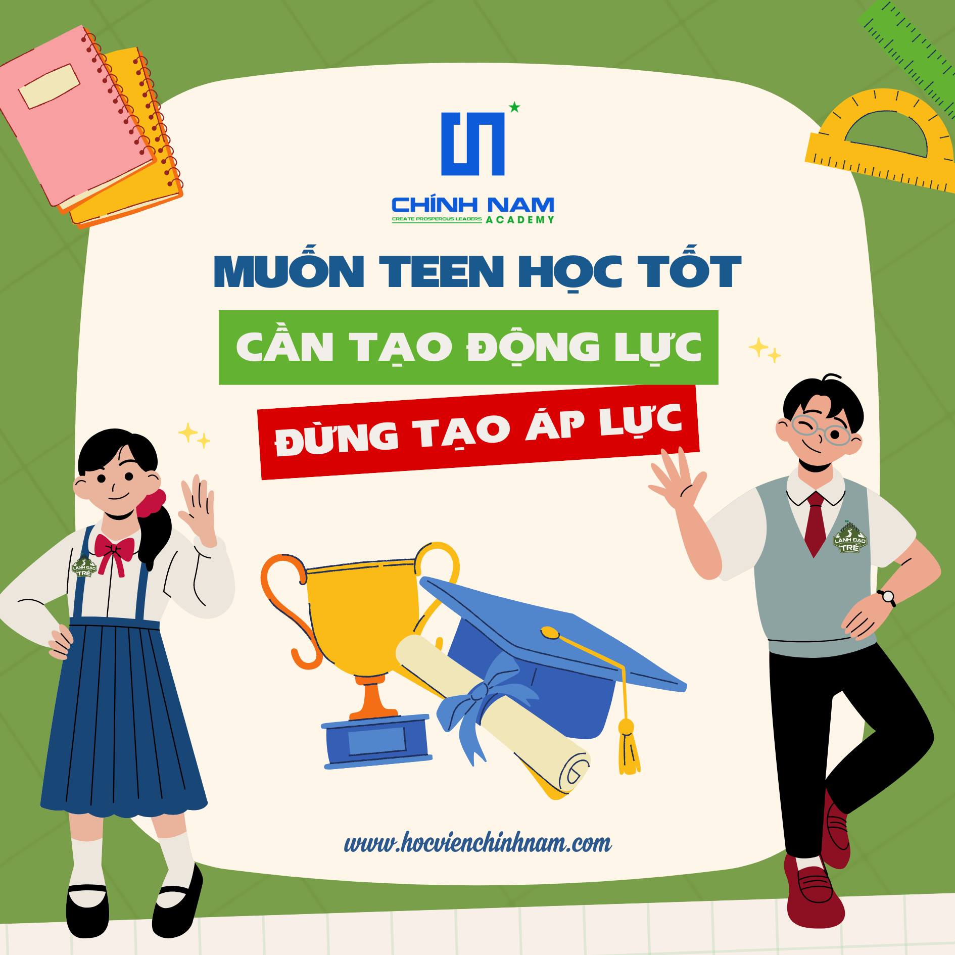 MÁCH BA MẸ 5 CÁCH GIÚP TEEN CÓ ĐỘNG LỰC HỌC TẬP